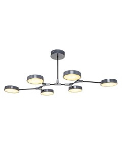 Люстра L1456 SATELLITE GREY LED 6 10Вт Lamplandia