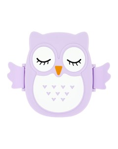 Ланч бокс OWL violet 16 см Fun