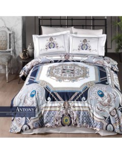 Комплект постельного белья Satin ANTONY евро сатин Ecosse
