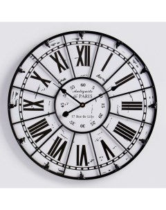 Часы настенные Лофт Бирмингем плавный ход d 60 см Mikhail moskvin