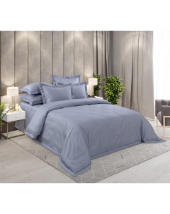 Комплект постельного белья Преображение евро макси сатин голубой Текс-дизайн