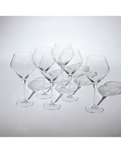 Набор бокалов для вина Loxia стеклянный 610 мл 6 шт Crystalite bohemia