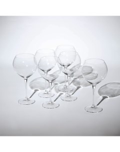 Набор бокалов для вина Carduelis стеклянный 640 мл 6 шт Nobrand