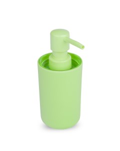 Дозатор настольный для жидкого мыла Батист зеленый PP0287A LD пластик Аквалиния