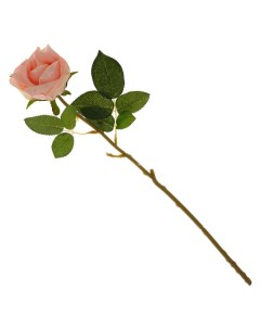 Цветок искусственный Роза 19 19 52 см KSM 749009 Remeco collection