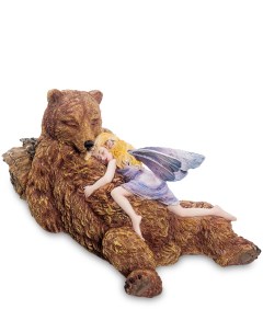 Статуэтка Маленькая фея с медведем GA 97 Great art
