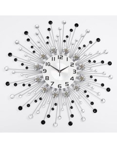 Часы настенные Ажур Атезино плавный ход d 22 69 x 69 см Nobrand
