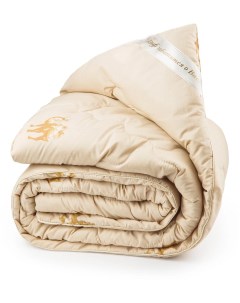 Одеяло Cotton евро 200x215 см Зимнее с наполнителем Верблюжья шерсть Elf