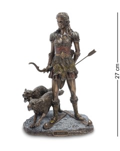 Статуэтка Скади богиня охоты зимы и гор Veronese
