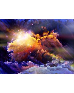 Картина на холсте с подрамником ХитАрт Цветные сны 80x60 см Модулка