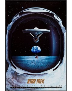Постер к сериалу Звездный путь Star Trek 50x70 см Nobrand