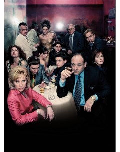 Постер к сериалу Клан Сопрано The Sopranos A4 Nobrand