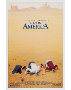 Постер к фильму Потерянные в Америке Lost in America A4 Nobrand