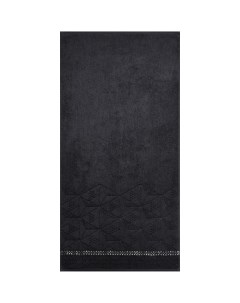 Полотенце Rocce nere ПЦ 625 4136 50 x 100 см махровое черный Cleanelly