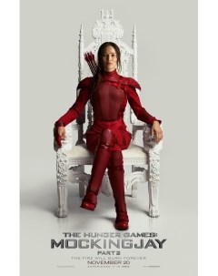 Постер к фильму Голодные игры Сойка пересмешница Часть II The Hunger Games Mockingjay Nobrand