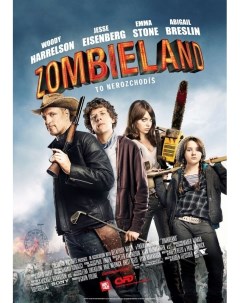 Постер к фильму Добро пожаловать в Zомбилэнд Zombieland A1 Nobrand
