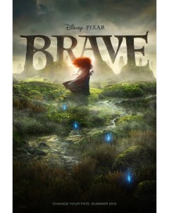 Постер к мультфильму Храбрая сердцем Brave A4 Nobrand