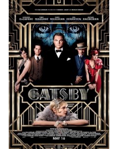 Постер к фильму Великий Гэтсби The Great Gatsby A4 Nobrand