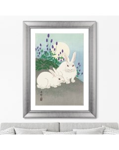 Репродукция картины в раме Rabbits 1920г Размер картины 60 5х80 5см Картины в квартиру