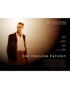 Постер к фильму Английский пациент The English Patient A2 Nobrand