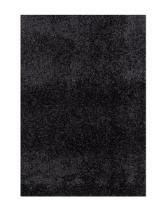 Ковер Shaggy 100x150 см черный Kamalak tekstil