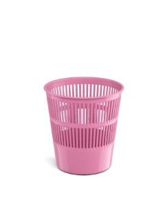 Корзина для бумаг сетчатая пластиковая Pastel 9л розовый Erich krause