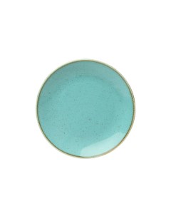 Тарелка плоская Turquoise d 18 см цвет бирюзовый Porland