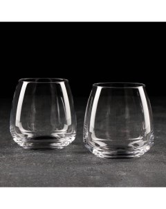 Набор стаканов для виски Anser 400 мл 2 шт Crystalite bohemia
