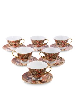 Чайный набор на 6 персон Дольче Вита Pavone