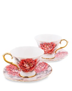 Чайный набор на 2 персоны Фиор Дель Аморе Pavone