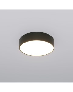 Потолочный LED светильник D 400мм с ПДУ Entire 90318 1 50W 3300 6500К черный Eurosvet