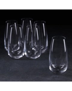 Набор стаканов для воды Anser 550 мл 6 шт Crystalite bohemia