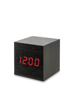 Часы с подсветкой Готический куб Подарки от михалыча