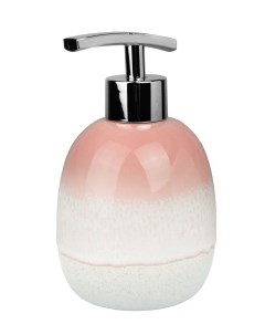 Дозатор для жидкого мыла Ombre розовый CE3032CB LD керамика Аквалиния