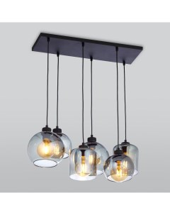 Подвесной светильник со стеклянными плафонами 2608 Sintra черный минимализм Tk lighting