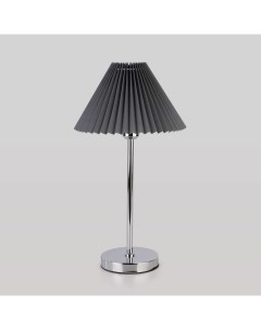 Настольная лампа 01132 1 Peony хром графит Eurosvet