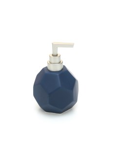 Дозатор для жидкого мыла Геометрика 350 мл цвет синий Sima-land