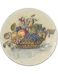 Тарелка настенная 19 см декор Натюрморт с виноградом Thun