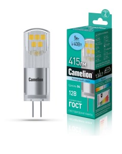 Лампа светодиодная LED5 G4 JC NF 845 G4 Camelion