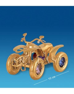 Фигурка Мотоцикл 4 х колесный с цв кр Юнион AR 4395 GA 113 60427 Crystal temptations