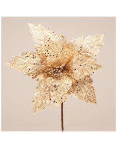 Цветок искусственный Пуансетия Диаметр 26 См Lefard