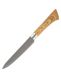 Нож с пластиковой рукояткой под дерево FORESTA универсальный 12 6 см Mallony