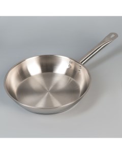 Сковорода Общепит d 28 см корпус 0 6 мм дно 3 5 мм с теплораспределительным с Катунь