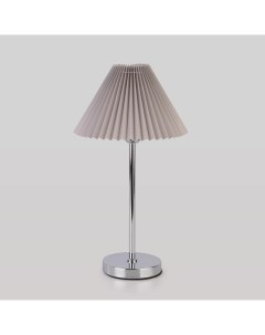 Настольная лампа 01132 1 Peony хром серый Eurosvet