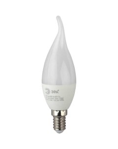 Светодиодная лампа ЭРА LED BXS 7W 827 E14 свеча на ветру теплый Б0028482 Nobrand