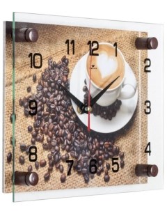 Часы настенные Чашечка любимого кофе 25 5х20см 2026 571 21 век