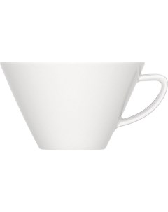 Чашка Опшенс чайная 260мл 105х105х65мм фарфор белый Bauscher