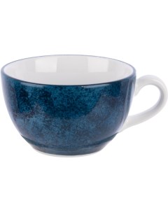 Чашка Аида чайная 280мл фарфор синий Lubiana