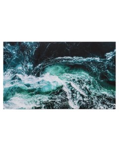 Картина на холсте Морские волны 60х100 см Topposters