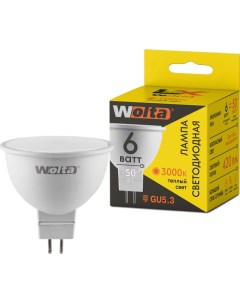 Светодиодная лампа 30YMR16 220 6GU5 3 Wolta